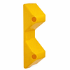 Polymer Armco Safety End - Yellow