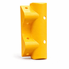 Polymer Armco Pedestrian Safety End - Yellow
