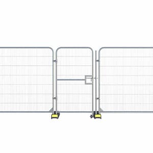 2m x 1.15m Round Top Pedestrian Gates